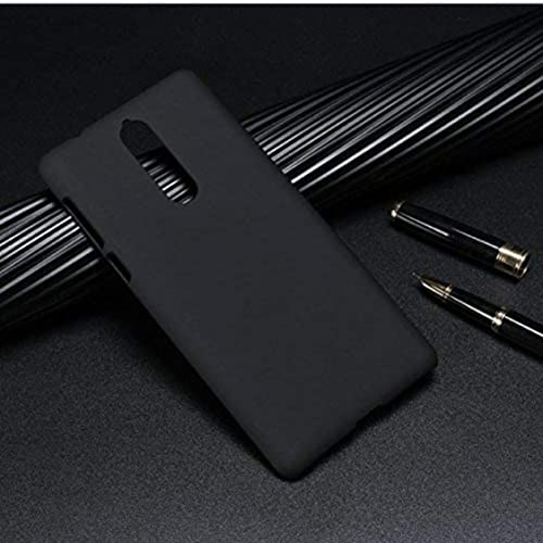 Image of Mobile Back Cover Case for Nokia 8 (Silicone Case|CameraProtection|Black SC1510)