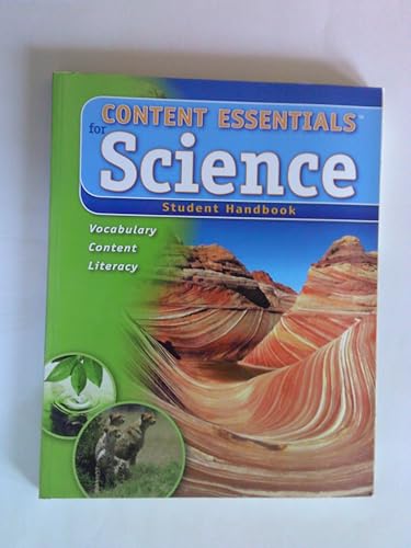 Content Essentials for Science Student Handbook... B01FGNP8BQ Book Cover