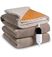 Amazon.co.jp : ベラクシー(Beraxy) 電気毛布 掛け 掛け敷き兼用