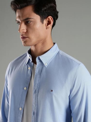 Image of Tommy Hilfiger Men's Cotton Slim Fit Shirts