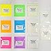 Glow Powder Variety Pack 11 colors- 6 Fluorescent/5 Neutral in Daylight- 5.8oz/165g total for Resin, Slime, Nail Polish, Paint Glow in the Dark Pigment Powder Strontium Aluminate