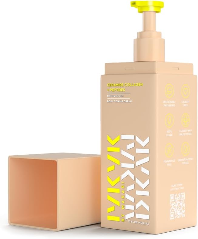 IYKYK by Makari Creme Corporal com Ceramidas, Colágeno e Peptídeos, sem Fragrância