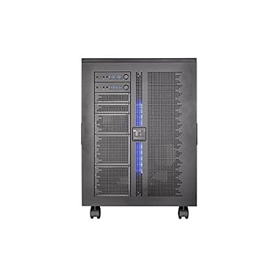Thermaltake Core W200 Dual System Capable Extreme Water Cooling XL-ATX Fully Modular/Dismantle Stackable Tt Certified Super Tower Computer Case CA-1F5-00F1WN-00 Black