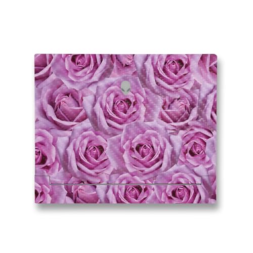 Image of MightySkins Carbon Fiber Skin Compatible with Alienware X14 R2 (2023) Full Wrap Kit - Box of Roses | Protective, Durable Textured Carbon Fiber Finish | Easy to Apply & Change Styles | Made in The USA