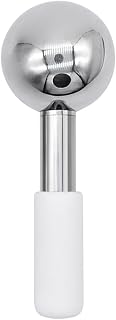 Ice Eye Roller - Stainless Steel Facial Massager Cooling Tool | Reusable Cold Globe, Depuffing Skin Tool | Firming Facial Care Accessory for Men Women Home Travel Salon Business Trips