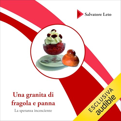 Diseño de la portada del título Una granita di fragola e panna