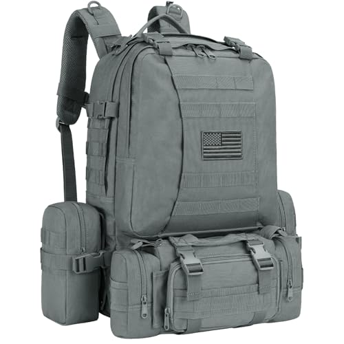 CVLIFE Tactical Backpack, 60L Large Rucksack Backpack for Men