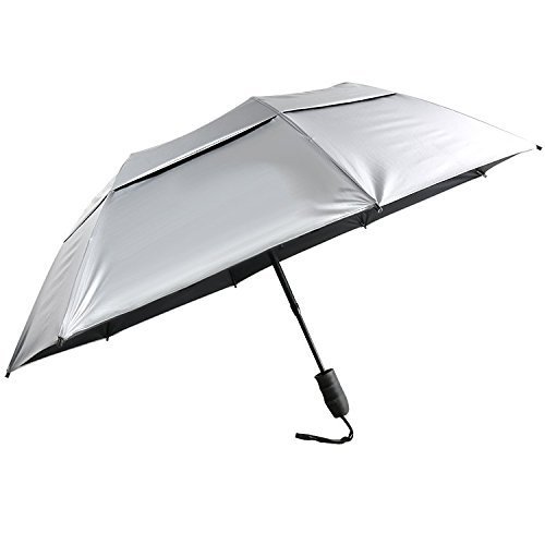 Sun Tek 46" Uv Protection Vented Canopy Umbrella With Auto Open Telescopic Fiberglass Shaft #TOP5