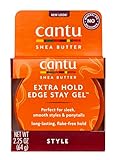 Cantu Extra Hold Edge Stay Gel, 2.25 Oz