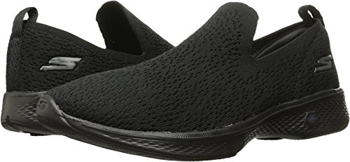 Skechers Skechers Performance Women's Go Walk 4-Gifted Sneaker,black,6.5 W US