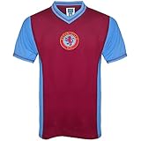 aston villa trikot 2019 Maschinenwaschbar Trikot Score Draw Aston Villa 1982 Small Weinrot/Himmelblau