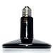 110V 250 Watt Black Ceramic Heat Emitter Terrarium Heat Lamp Bulb for Aquarium Snake Reptile Chickens Pet Brooder