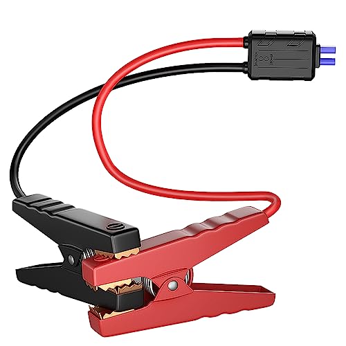 Smart Jumper Cables for Car Battery - Heavy Duty, 100% Copper Jaws, Multiple Safety Protections, 12 Months Warranty Jolly06 by ADORETRIP