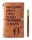 InnoBeta Personal Trainer Gifts, 7.8x5 Inches Journal Pen Set