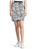 marc cain sports kleid rot Enganliegend Marc Cain Sports Damen MS 71.14 M11 Rock, Mehrfarbig (Black and White 910), 38 (Herstellergröße: 3)