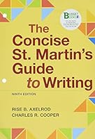 Loose-Leaf Version for the Concise St. Martin's Guide to Writing 1319382428 Book Cover