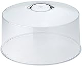Winco CKS-13C Round Acrylic Cake Stand Cover, 12-Inch, Clear, Set of 3