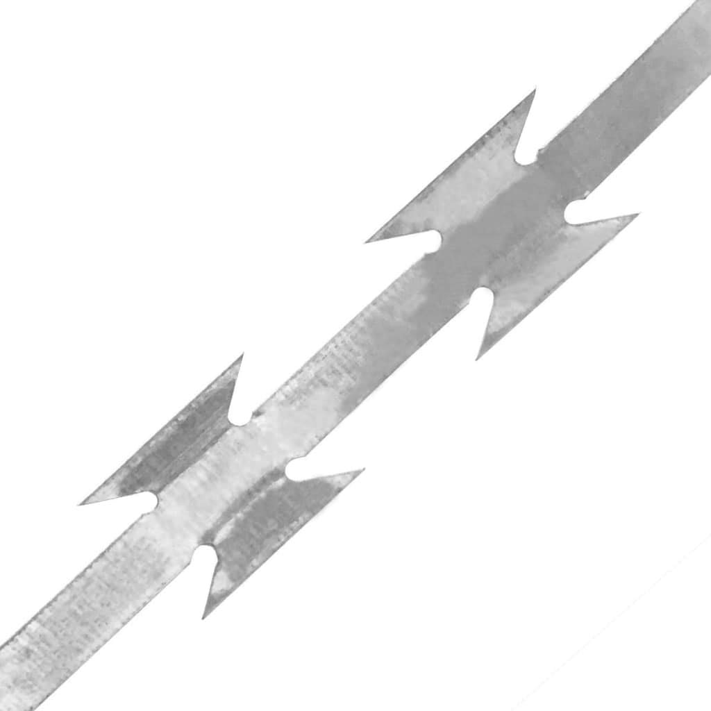 Brokky Alambre de púas Concertina Acero galvanizado 500 m Alambre De Espino Galvanizado