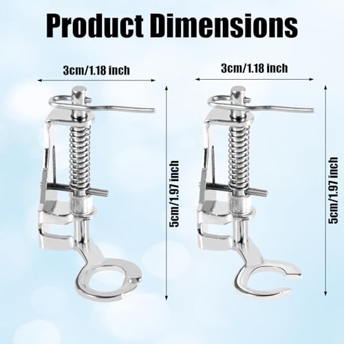 Set 4 Piezas Pies para Máquina de Coser Libre Movimiento miniatura 2
