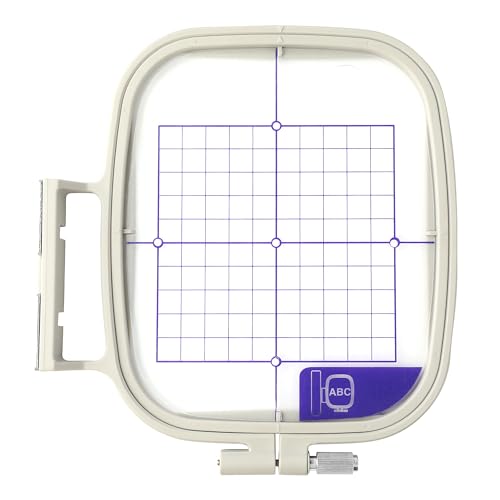 Magnahoop 4IN1-A-MH Embroidery Hoops For Brother Pe900 Se2000 Pe800 Se1900 Pe770 780D Pe700 Pc6500 Brother Innovis 1250 700 Babylock Embroidery Machine Hoop thumb #7