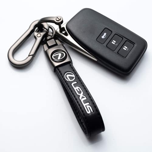 Image of for Lexus Keychain, Car Keychains Suitable for Lexus GS NX RX GX RC ES UX LX LS, Key Chain Keyring with Logo With Unisex Car Accessories,Family Present Brown