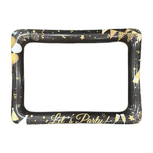 Milageto Propiedades de Foto de fotograma Inflable Props Funny Marco de Fotos para la Fiesta para Fiesta Amigos de graduación de la Playa de Verano