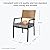 Grand patio Patio Dining Set 7, Outside Dining Set, Patio Furniture Sets for 6, Outdoor Furniture with 6 Open Woven Chair and Outdoor Table 4-6 Person Use for Yard, Poolside, Parties-Grey