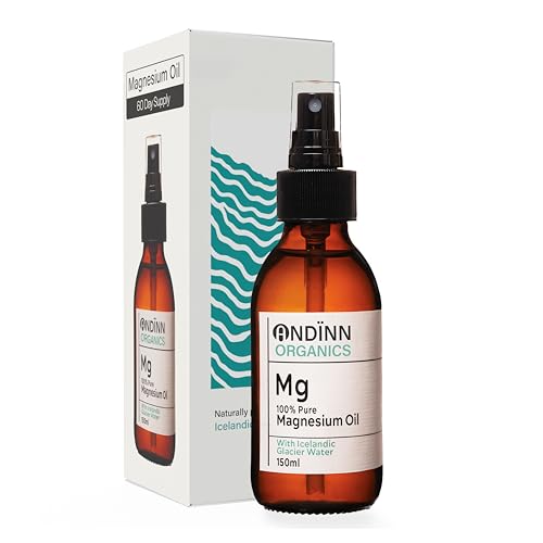 Magnesium Oil Spray | High Strength | Elemental Magnesium | Joints, Muscles & Sleep | Joints, Muscles & Sleep | 31% | Naturally pH Balanced with Icelandic Glacier Water | 75 Day Supply | Made in UK