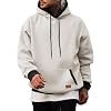 JMIERR Men’s Hoodies Sweatshirts Casual Fleece Pullover Hoodie Pocket | Cotton, Casual Hooded, Drawstring, Fleece, Long Sleeve, Kangaroo Pocket, Fall, Winter, Warm Clothing