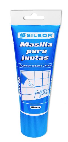 Silbor - Masilla juntas blanca 200ml.