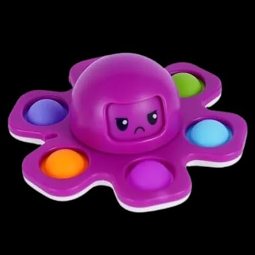 Spinner Pop-it Fidget Toy Polvo Humor Autismo Anti-stress - SimplesVida (Modelos Aleatórios)