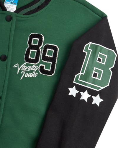 Pro Athlete Boys Sweatsuit Set - 2 Piece Fleece Varsity Jacket and Boys Jogger Sweatpants Set Youth Kids Activewear (8-16)3