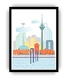 Kunstbruder Wandbild Düsseldorf Collage 