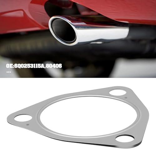 SG Store Uszczelka do rury wydechowej samochodu 6Q0253115A 80406 8,7 cm kompatybilna z VW Golf V hatchback (1K1) 2006-2008, 2 sztuki
