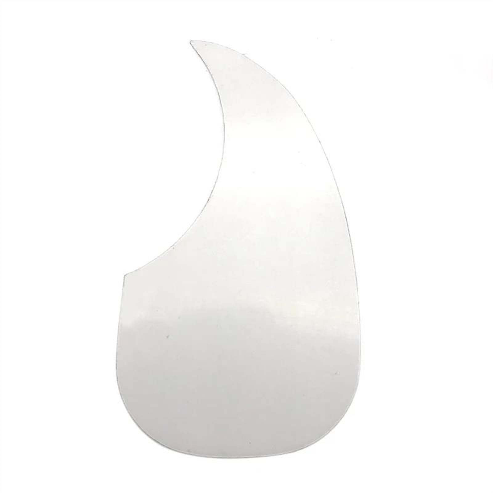 piezas guitarra acústica golpeador 100 Uds. Golpeador De Guitarra Acústica Transparente PVC Gota O Pájaro Autoadhesivo 41 ''protector De Púas Para Guitarra(Waterdrop)
