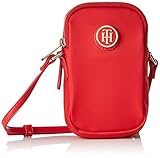 voi crossover schultertasche  Tommy Hilfiger Damen Poppy Mini Crossover Umhängetasche, Rot (Tommy Red), 4x16x9 cm