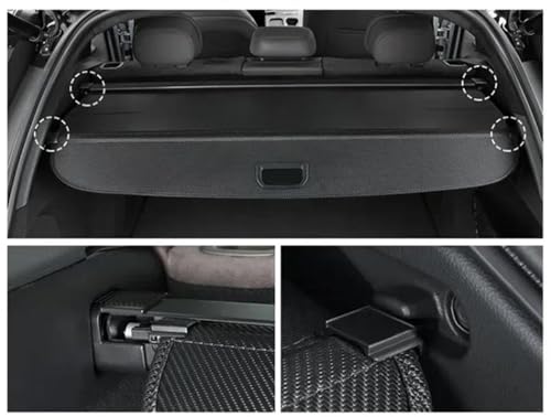 Cubierta de carga de maletero de cuero premium para Toyota BZ3X 6