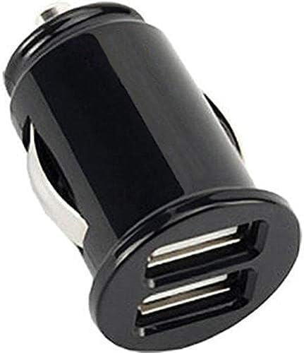 Ewayz Car Charger, Dual Port Smallest Car Charger Adapter All Metal Car Phone Charger, Cigarette Lighter USB Charger Flush Fit 12V Car USB Socket Fast Charge for iPhone 15/14/13, iPad, Samsung S24