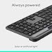 Logitech Signature Slim Solar+ Wireless Bluetooth Keyboard K980, Solar and Artificial Light Powered, Up to 10 Years Battery Life, Customizable Keys - Graphite
