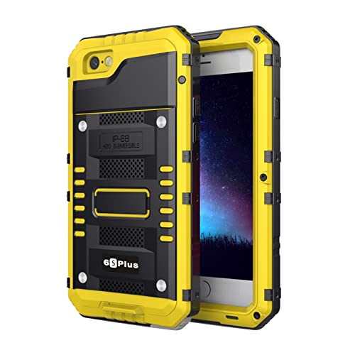 Coque antichoc iPhone 6S Plus protège écran intégrale métal