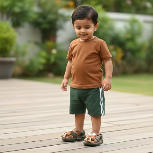 Image of GLJ Unisex Kids Comfort Sandal for Kid Boy & Girl, Age 1-5 Years, 1150