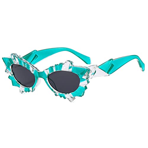 Lunettes de soleil œil de chat pour festival steampunk et mode urbaine
