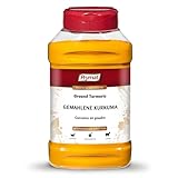 Prymat Kurkumapulver 350g – Fein gemahlenes, leuchtend gelbes Gewürz mit mild-würzigem Aroma – ideal für Currys, Reisgerichte, Gemüse, Smoothies & Goldene Milch – ohne Zusätze, vegan