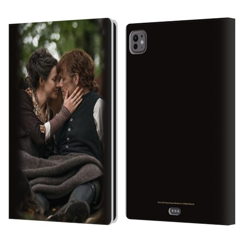 Étui Outlander Claire Jamie pour iPad Pro 11 M4 en cuir Head Case Designs