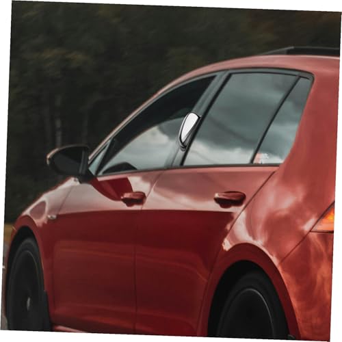 IMIKEYA 車用死角補助ミラー 右側 ブラック 製 広角クリア映像 取り付け簡単 事故防止に貢献 運転サポート車外用リアビューサイドミラー