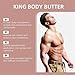 Fragrances Crowned Skin Body Butter for Men Organic Ingredients Nourishing Moisturizer King Cologne Scented Body Butter for Men Warm Fragrance Boy Butter for Ultimate Skin Care (2)