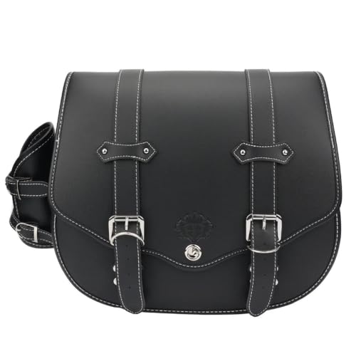 Sacoches latérales de moto en cuir PU supérieur et supports rigides pour CMX Rebel