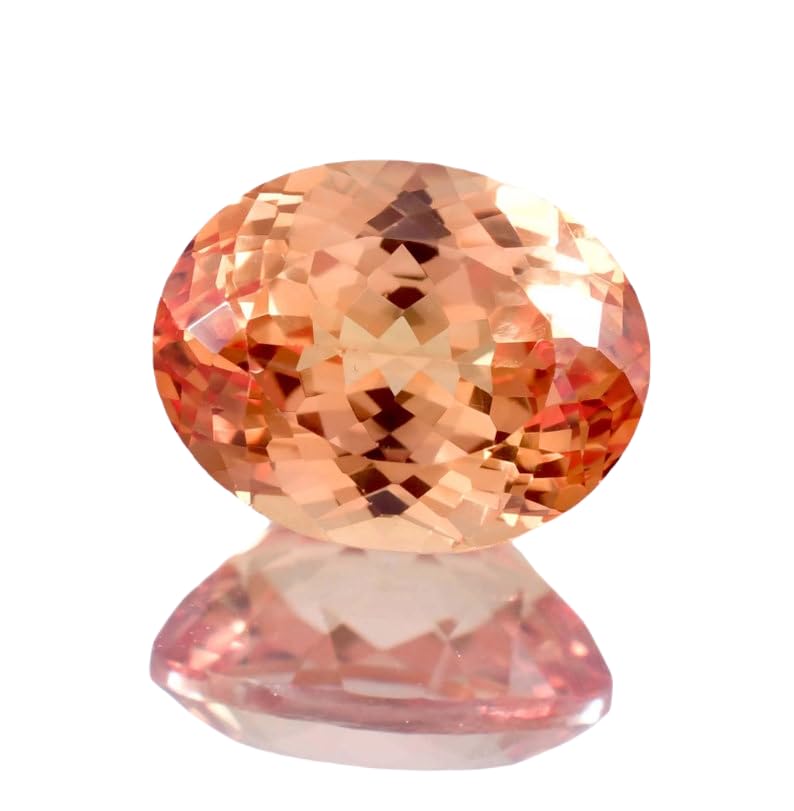 Saphir Padparadscha naturel : finissez vos bijoux personnalisés avec cette gemme ovale