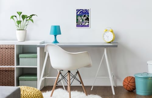 CreArt Kids 13x18cm : Chiot Husky et son compagnon le chaton Ravensburger Jeux France - vue 4