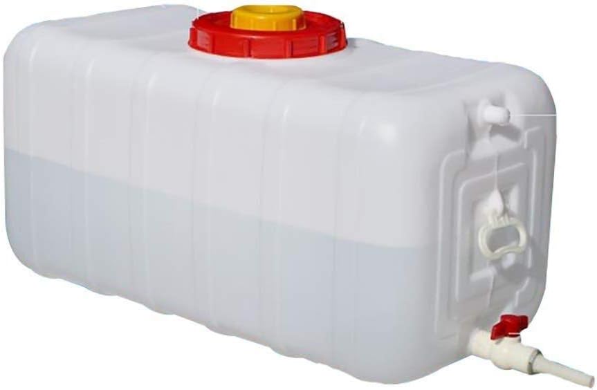 Water jerry can 100L Large Capacity Water Storage Containers Tank for Camping Rectangle Thicken Household Water Storage Bucket ﹣20°~＋70° for Hiking Hunting Travel（100L/150L/200L/300L）